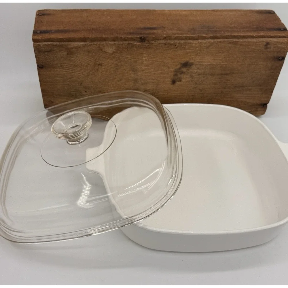Casserole Dish Corning Ware Cookmates SK-10 w/Domed Lid‎ VTG 10